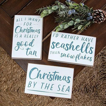 Christmas by the Sea Block 3 Asstd - The Fox Decor